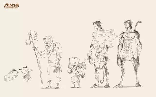 国产动画片《大圣归来》原画手稿-805