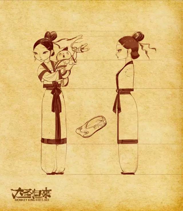 国产动画片《大圣归来》原画手稿-484