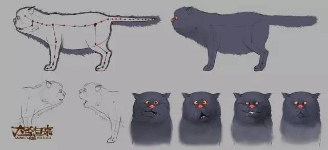 国产动画片《大圣归来》原画手稿-664